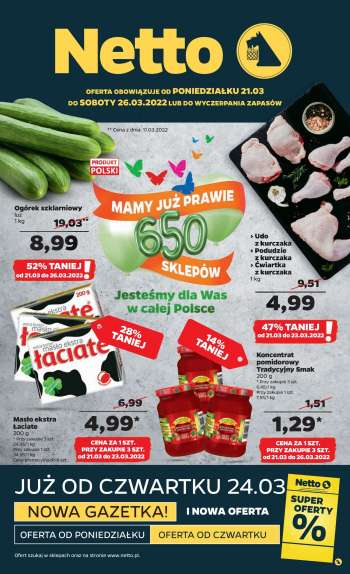 Gazetka Netto - 21.03.2022 - 26.03.2022.