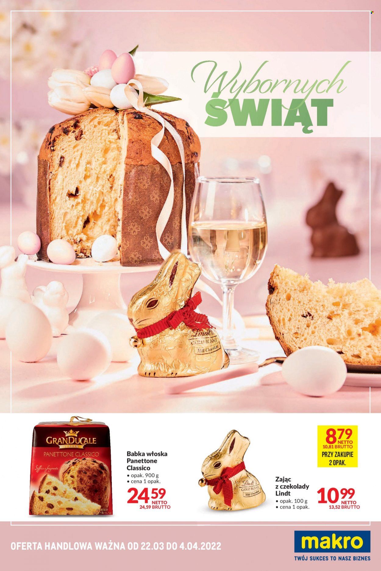Gazetka Makro - 22.03.2022 - 4.04.2022. Strona 1