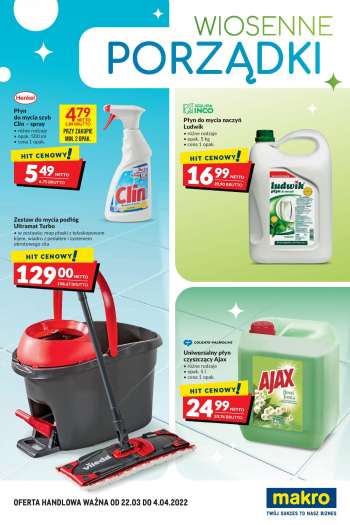 Gazetka Makro - 22.03.2022 - 4.04.2022.