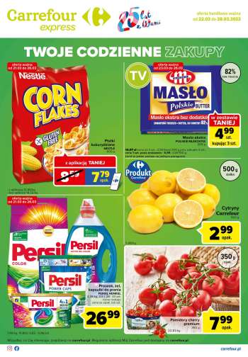 Gazetka Carrefour Express - 22.03.2022 - 28.03.2022.