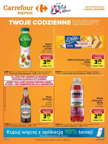Gazetka Carrefour Express - 22.03.2022 - 28.03.2022.