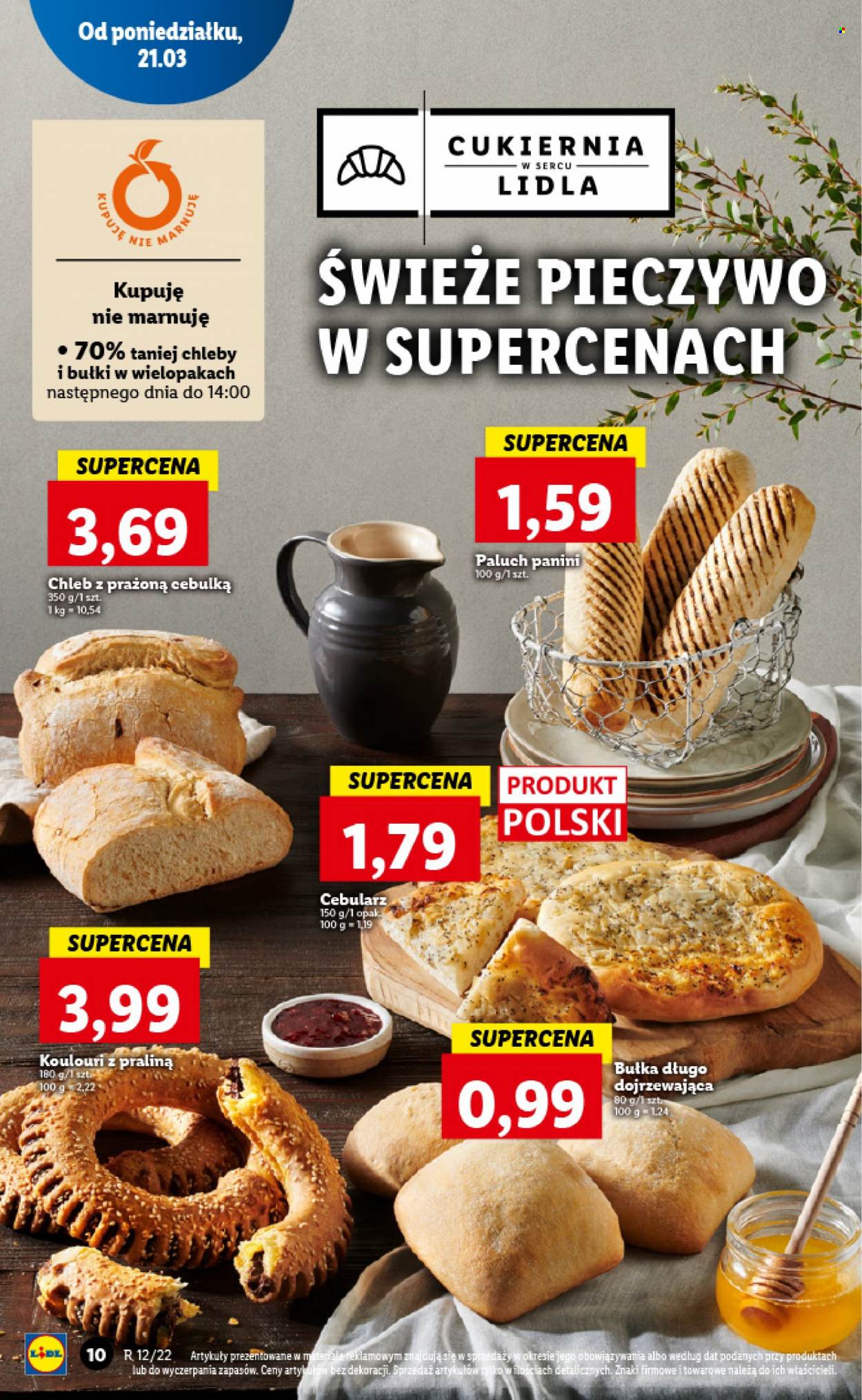 Gazetka Lidl - 21.03.2022 - 23.03.2022. Strona 10