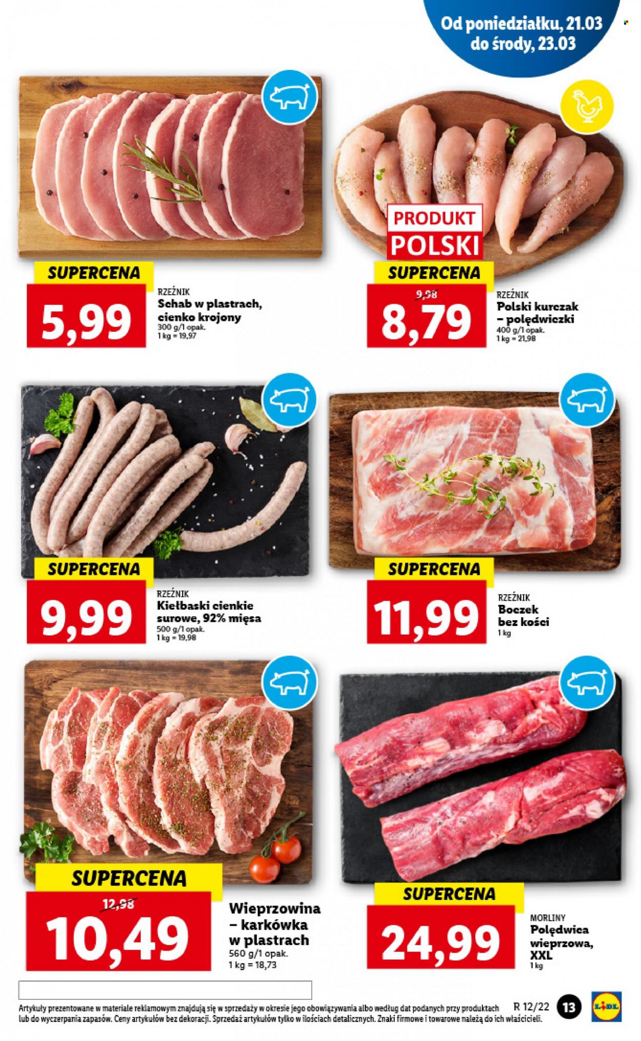 Gazetka Lidl - 21.03.2022 - 23.03.2022. Strona 13