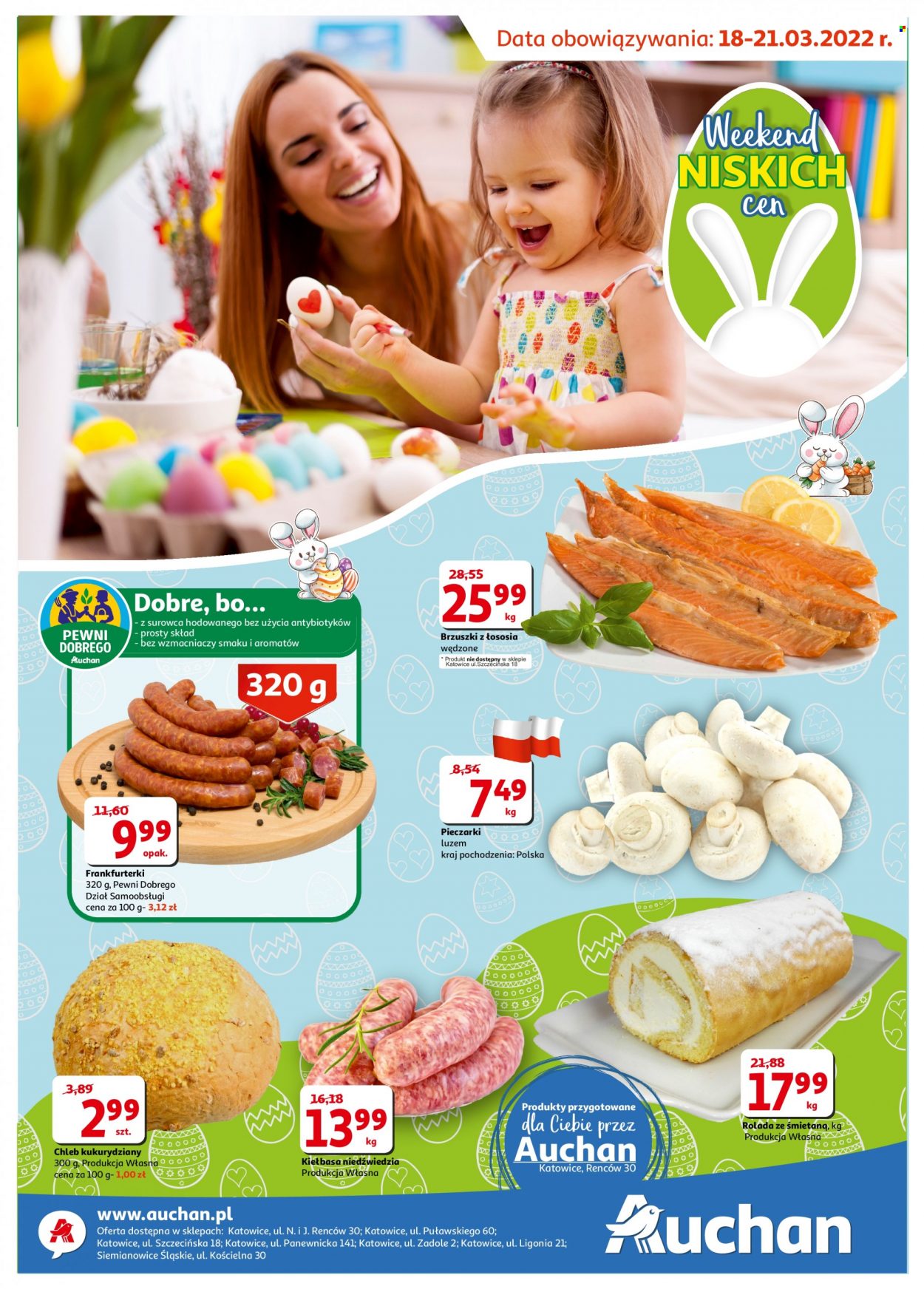 Gazetka Auchan - 18.03.2022 - 21.03.2022. Strona 1