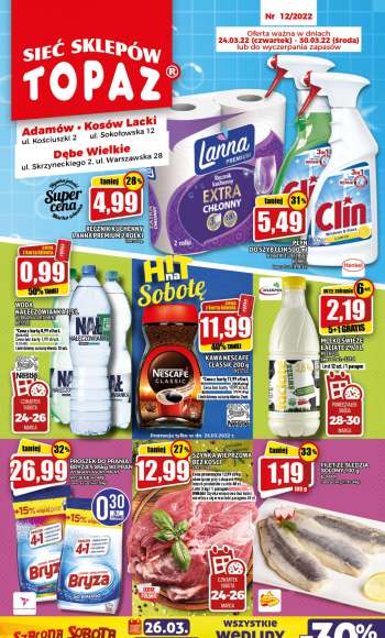 Gazetka Topaz - 24.03.2022 - 30.03.2022.