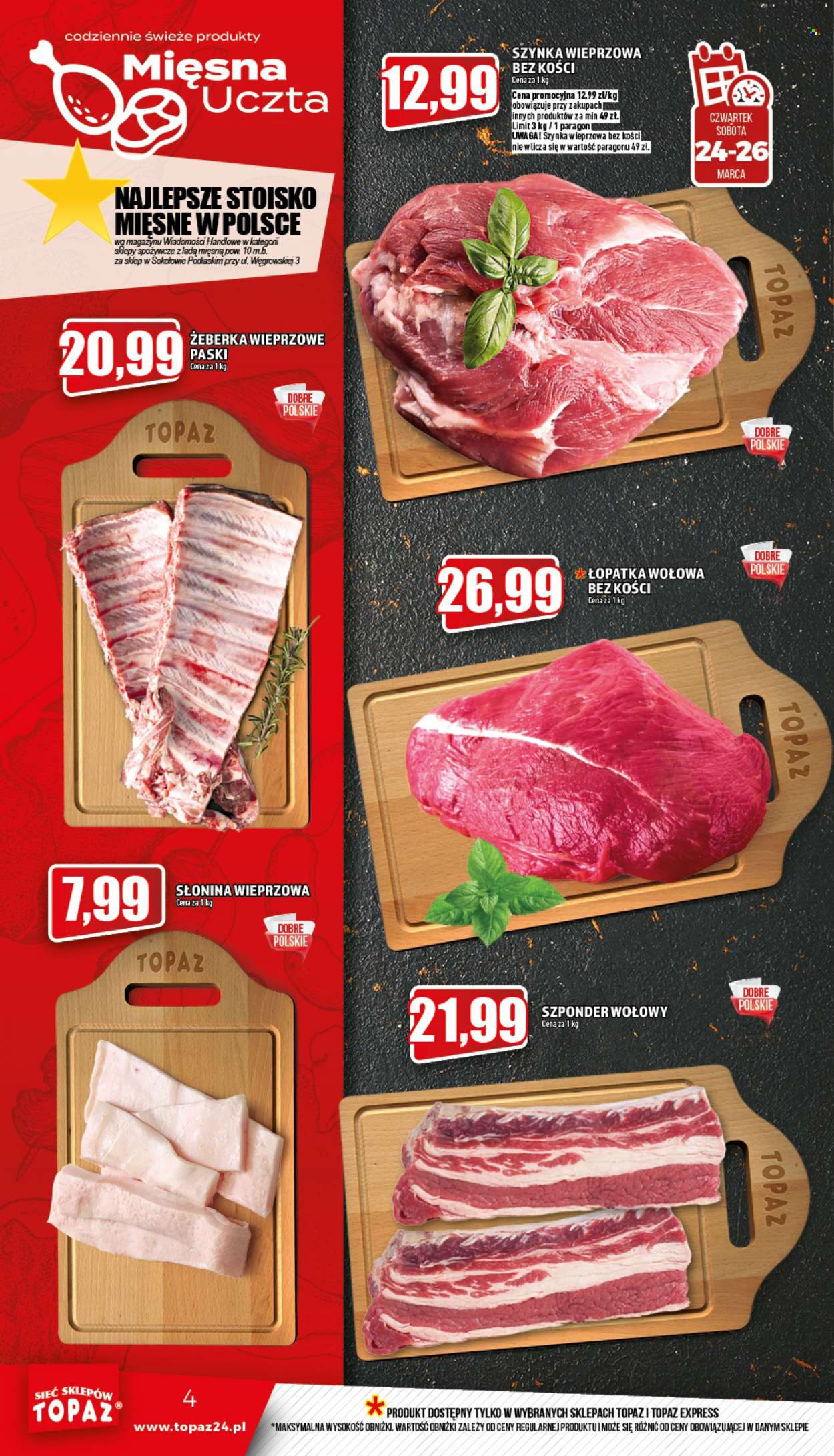 Gazetka Topaz - 24.03.2022 - 30.03.2022. Strona 4