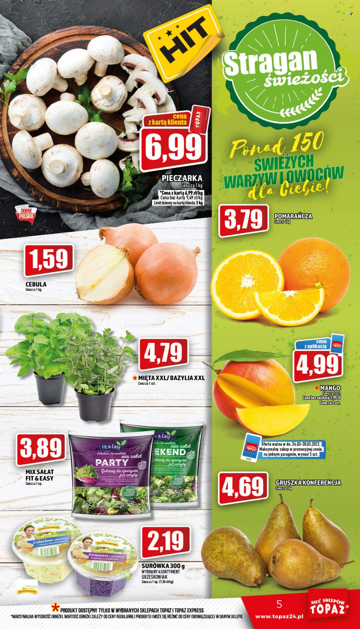 Gazetka Topaz - 24.03.2022 - 30.03.2022. Strona 5
