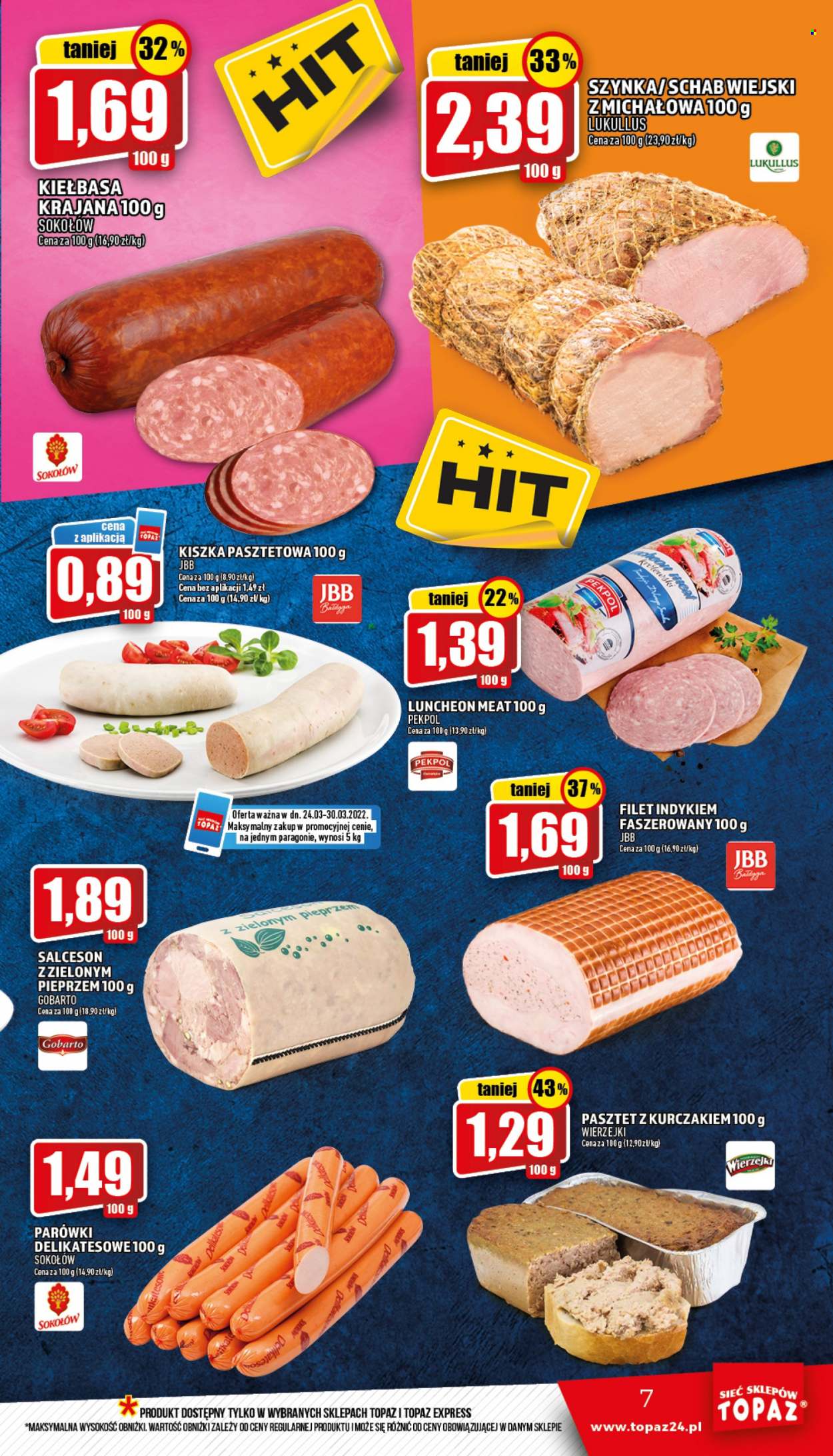 Gazetka Topaz - 24.03.2022 - 30.03.2022. Strona 7