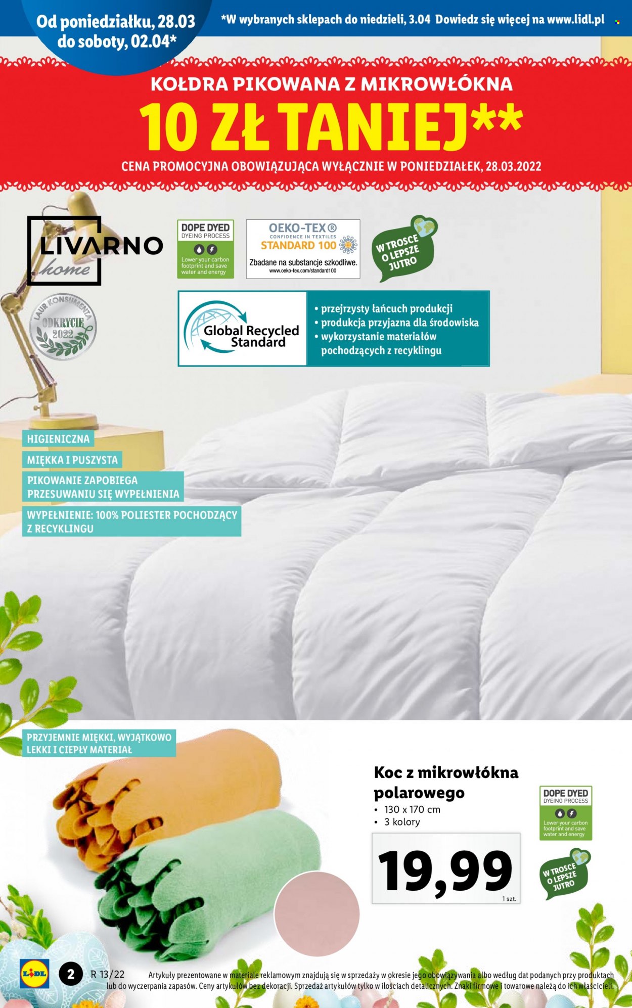 Gazetka Lidl - 28.03.2022 - 3.04.2022. Strona 2