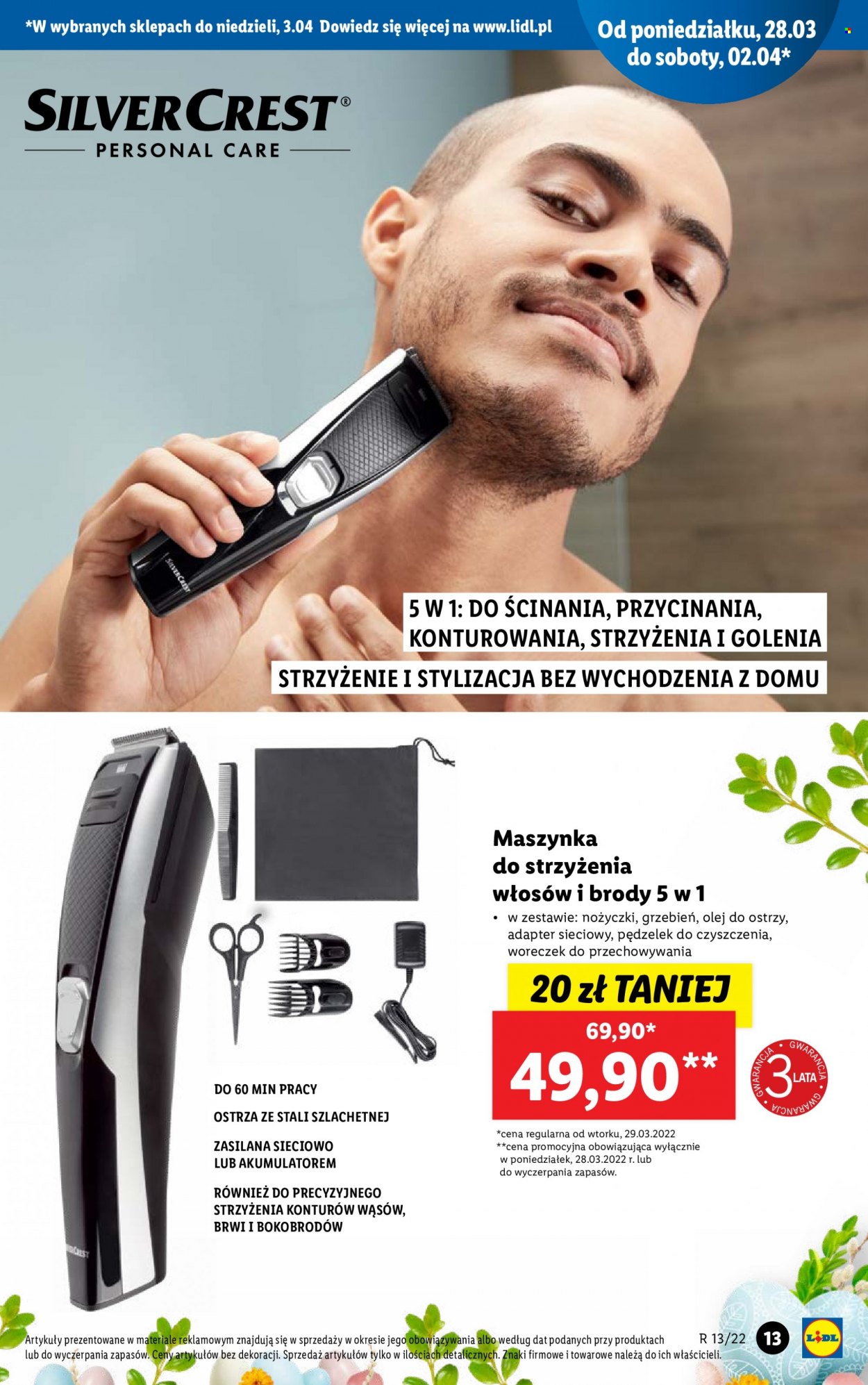 Gazetka Lidl - 28.03.2022 - 3.04.2022. Strona 13