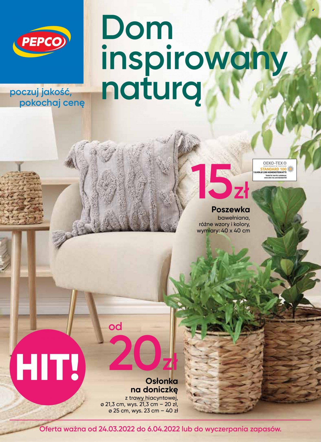Gazetka Pepco - 24.03.2022 - 6.04.2022. Strona 1