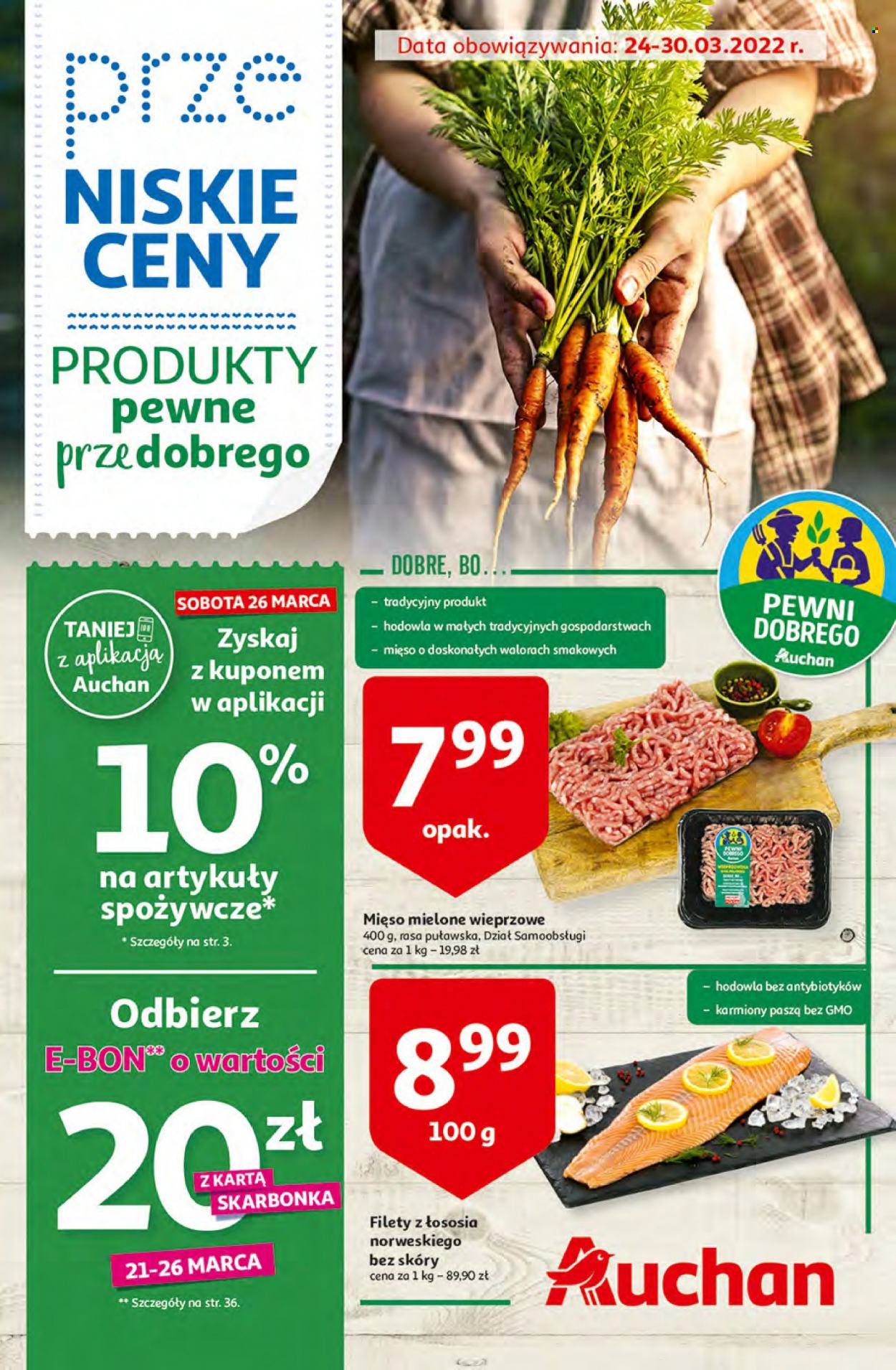 Gazetka Auchan - 24.03.2022 - 30.03.2022. Strona 1