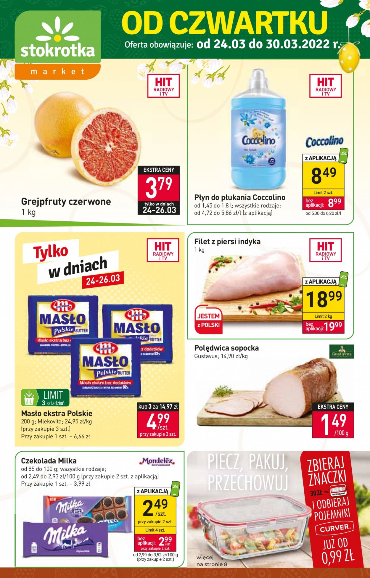 Gazetka Stokrotka Market - 24.03.2022 - 30.03.2022. Strona 1