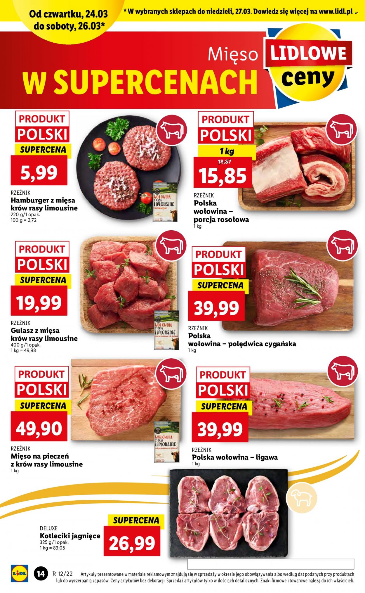 Gazetka Lidl - 24.03.2022 - 27.03.2022. Strona 14