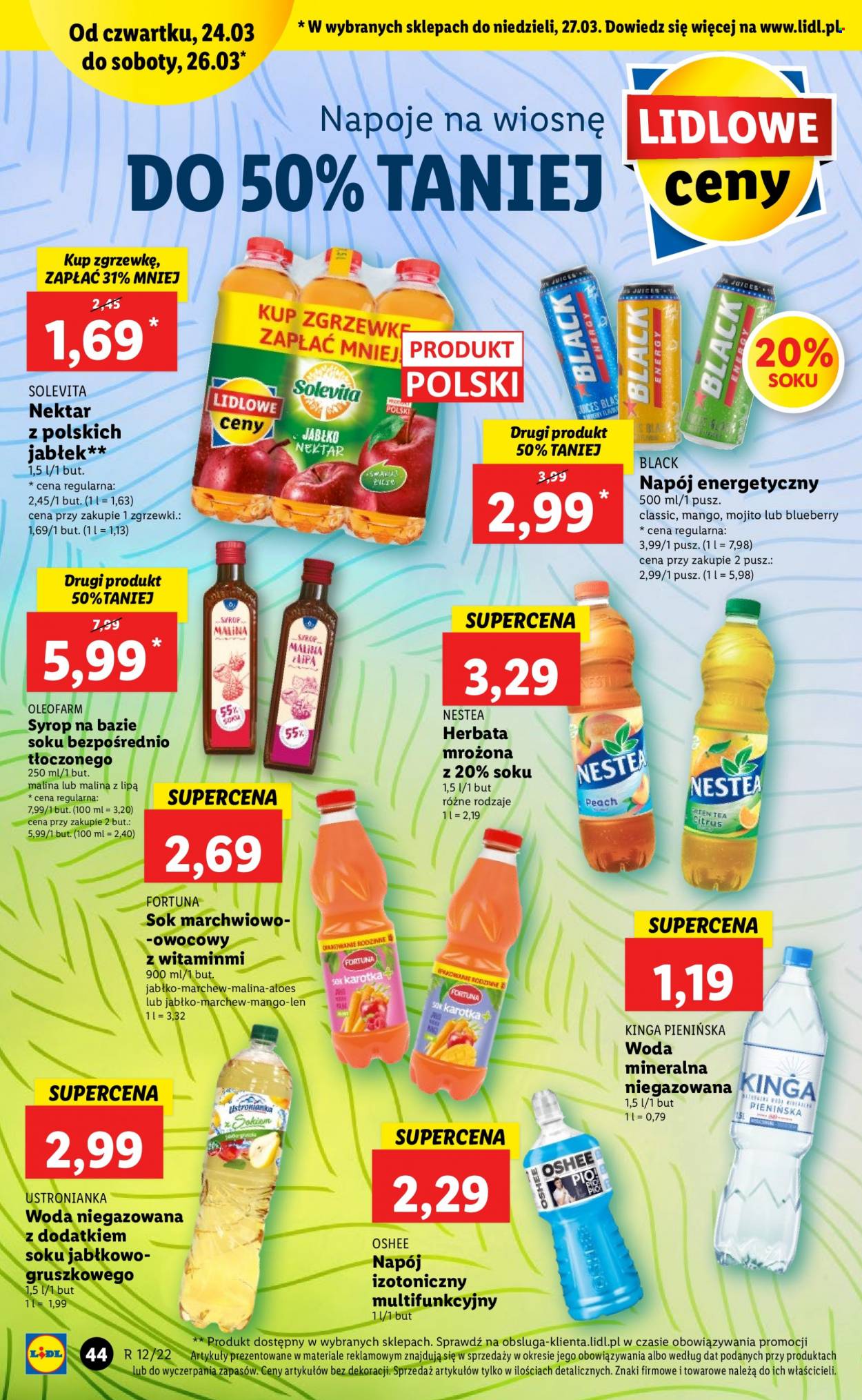 Gazetka Lidl - 24.03.2022 - 27.03.2022. Strona 44