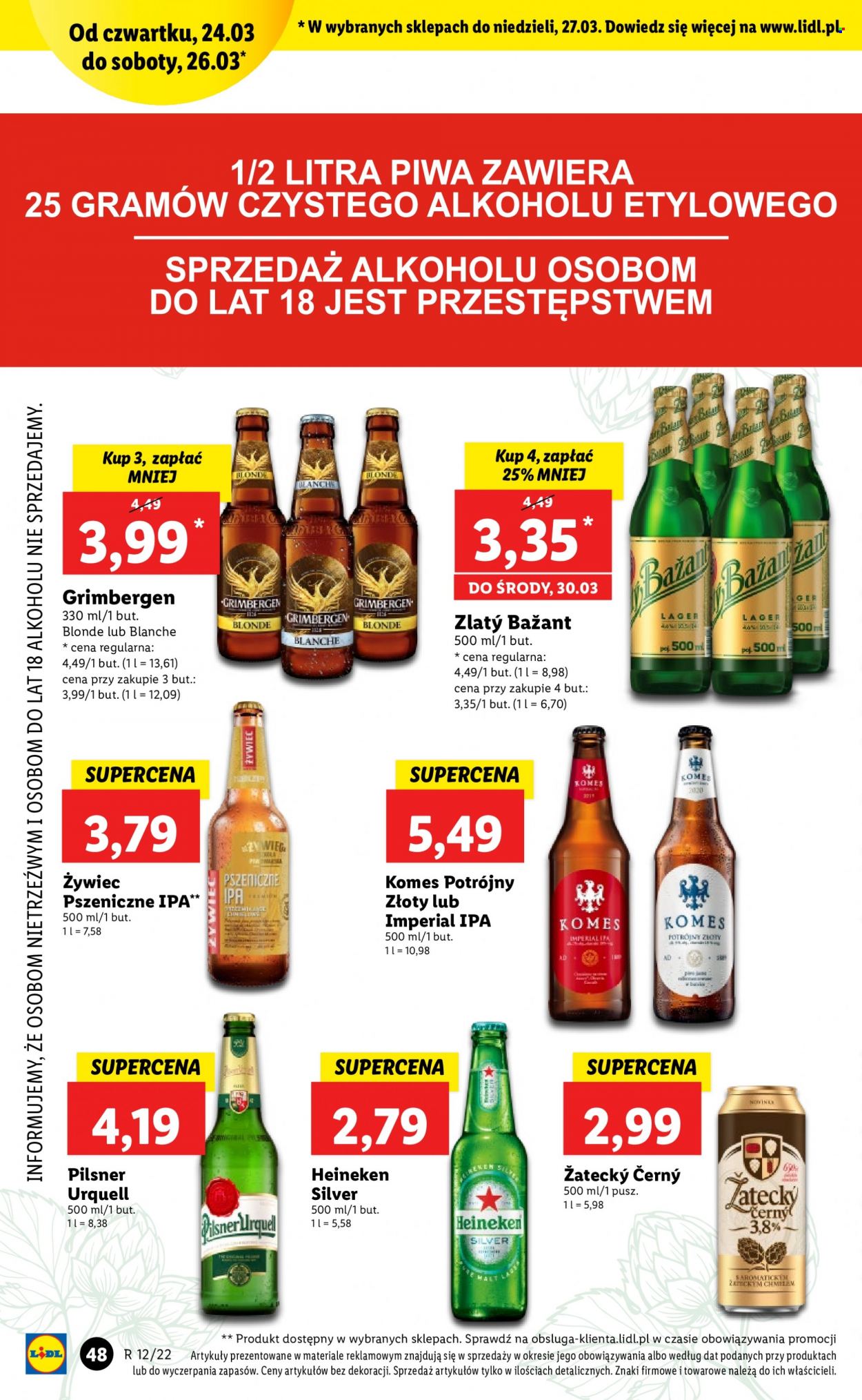Gazetka Lidl - 24.03.2022 - 27.03.2022. Strona 48