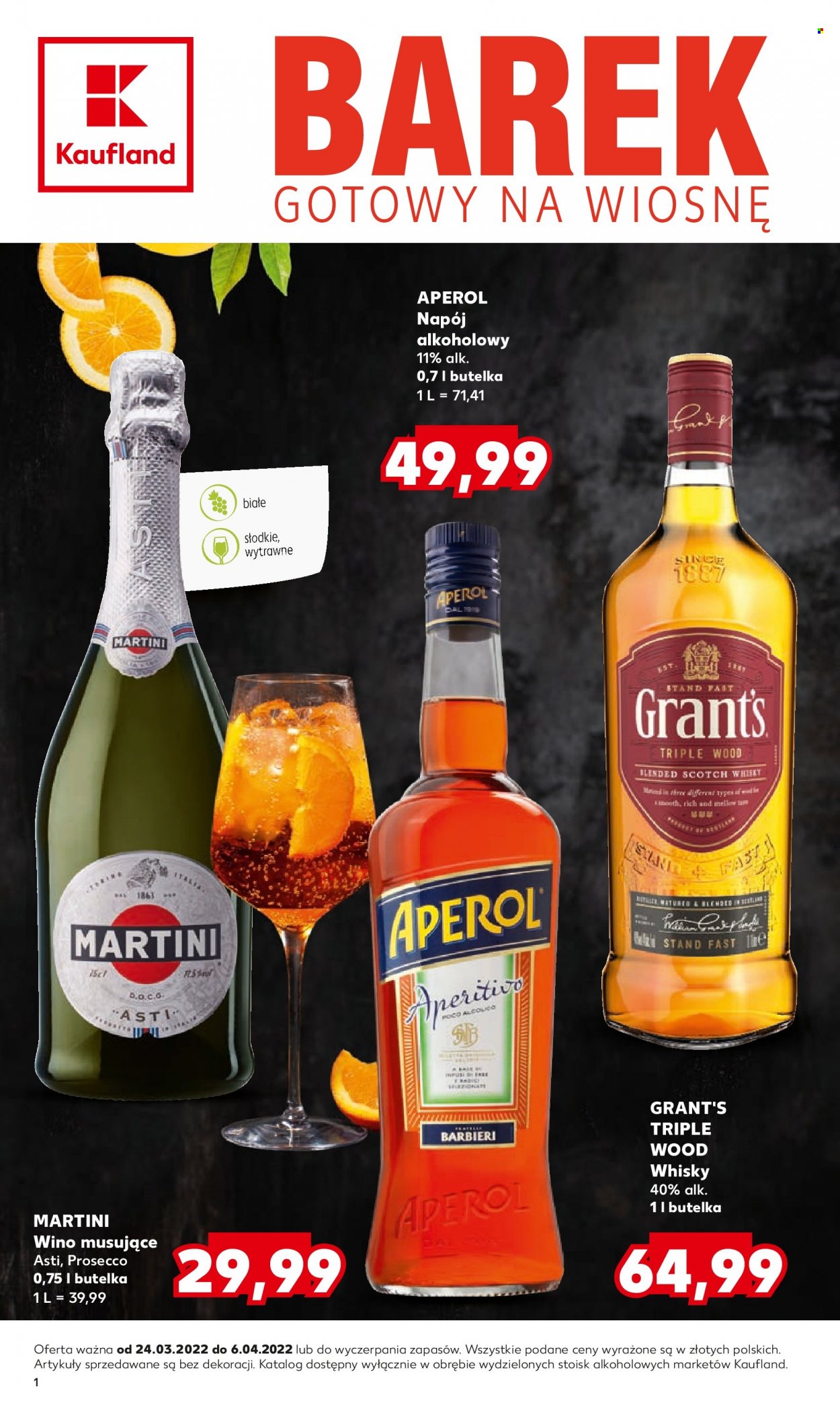 Gazetka Kaufland - 24.03.2022 - 6.04.2022. Strona 1