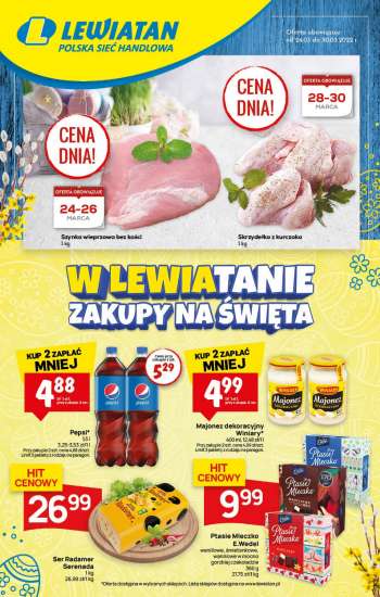 Gazetka Lewiatan - 24.03.2022 - 30.03.2022.