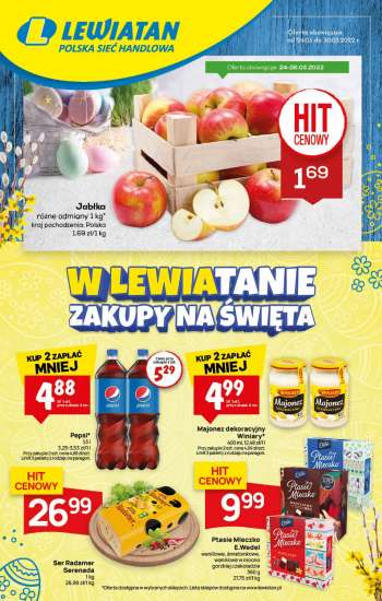 Gazetka Lewiatan - 24.03.2022 - 30.03.2022.