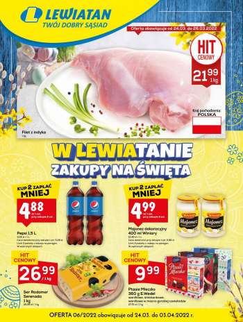 Gazetka Lewiatan - 24.03.2022 - 30.03.2022.