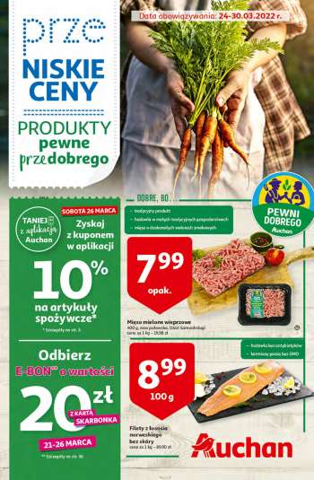 Gazetka Auchan - 24.03.2022 - 30.03.2022.