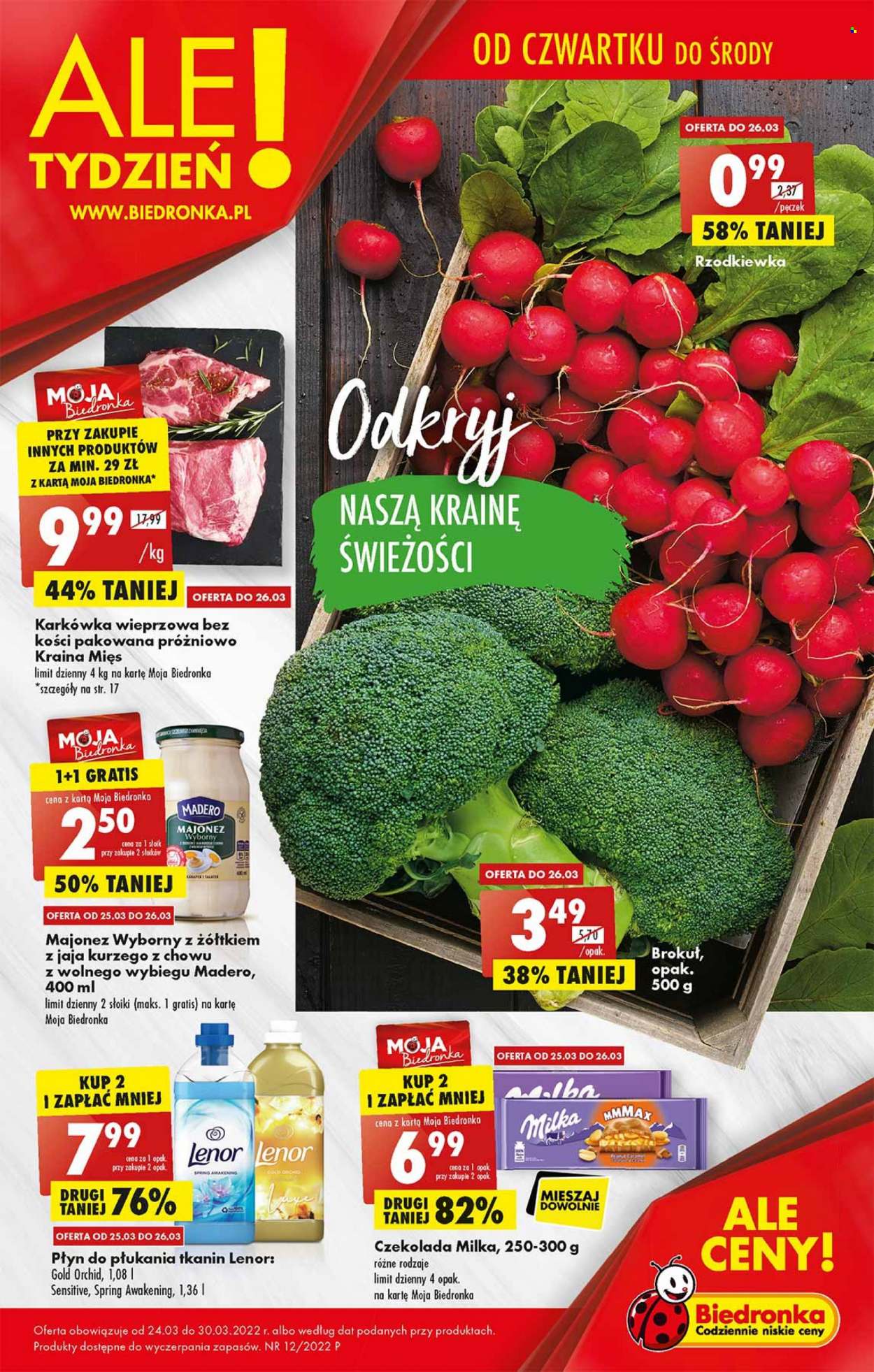 Gazetka Biedronka - 24.03.2022 - 30.03.2022. Strona 1