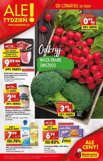 Gazetka Biedronka - 24.03.2022 - 30.03.2022.