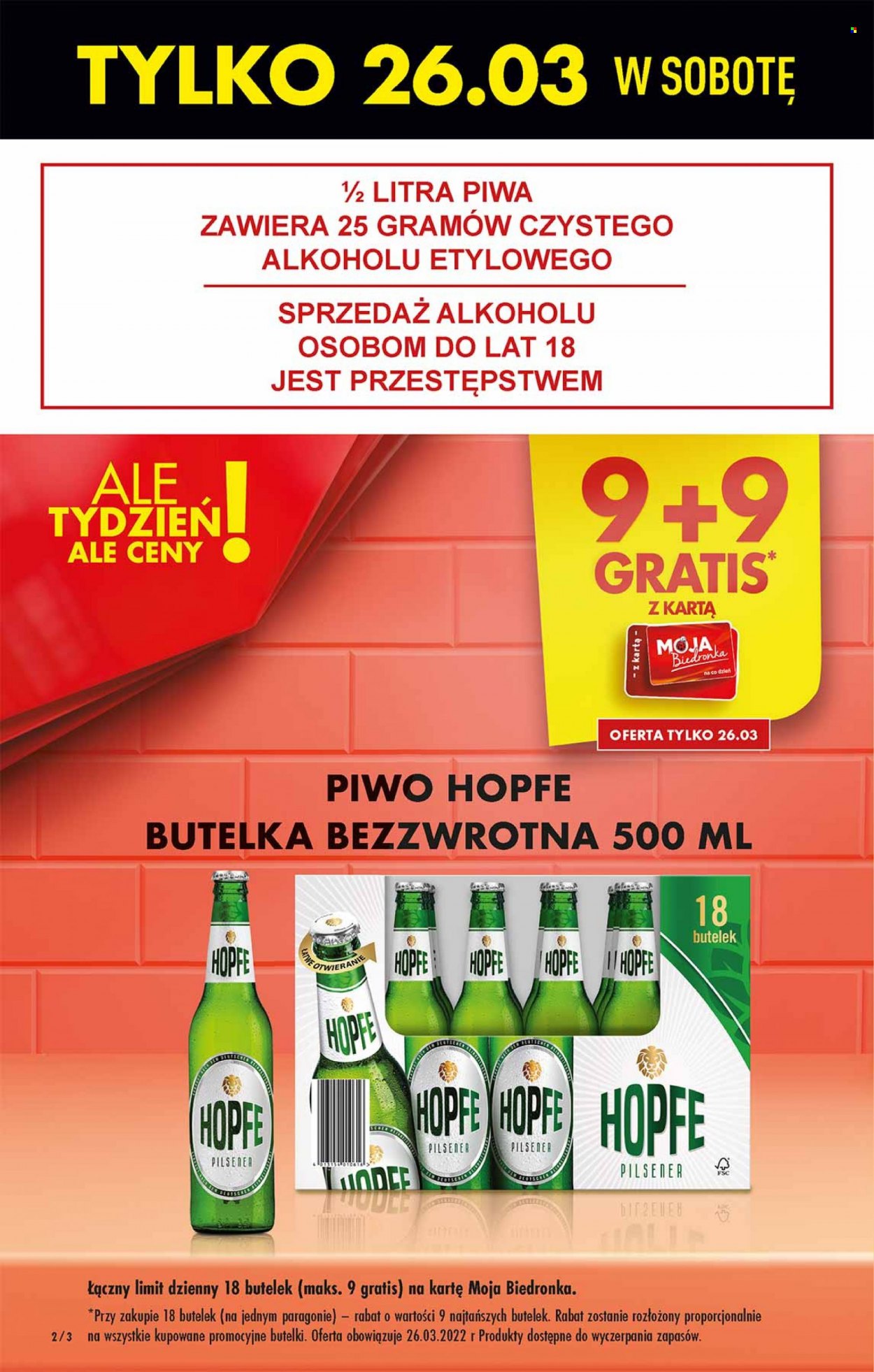 Gazetka Biedronka - 24.03.2022 - 30.03.2022. Strona 2