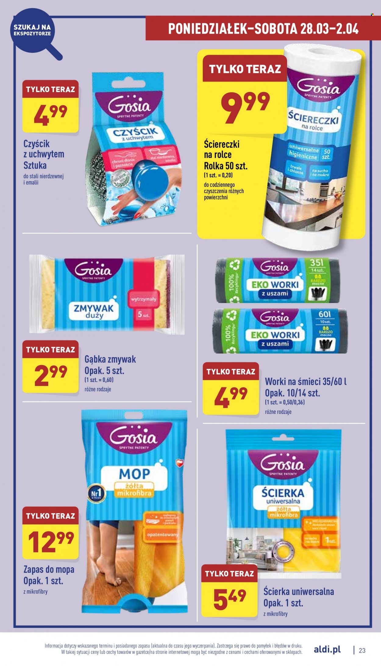 Gazetka ALDI - 28.03.2022 - 2.04.2022. Strona 23