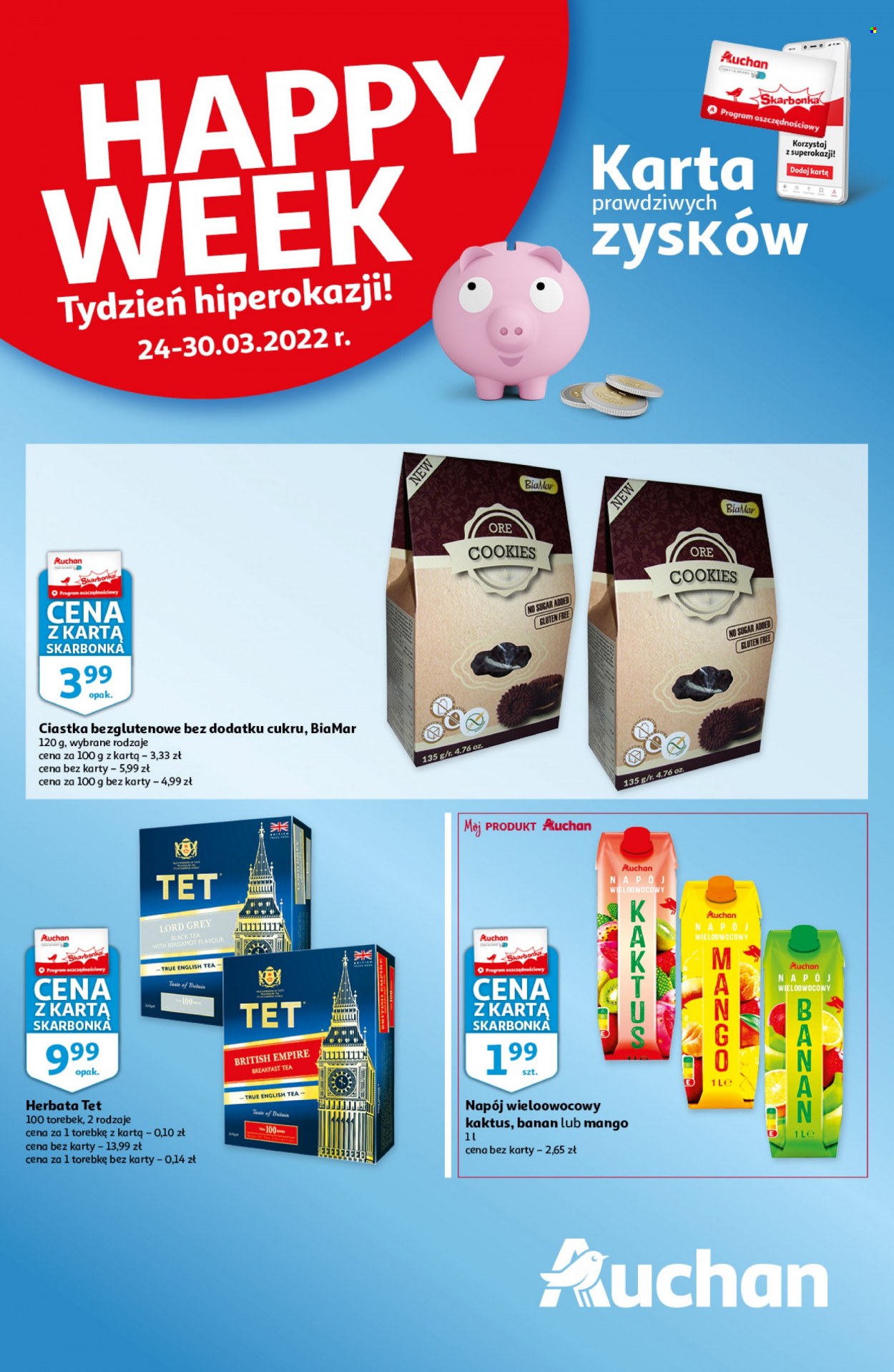 Gazetka Auchan - 24.03.2022 - 30.03.2022. Strona 1