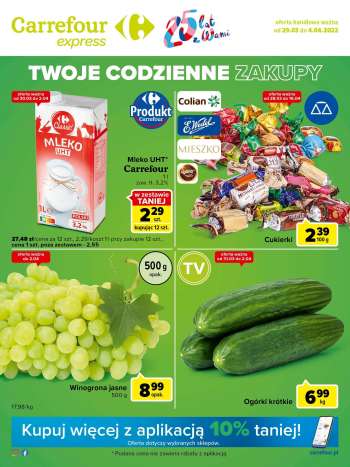 Gazetka Carrefour Express - 29.03.2022 - 4.04.2022.