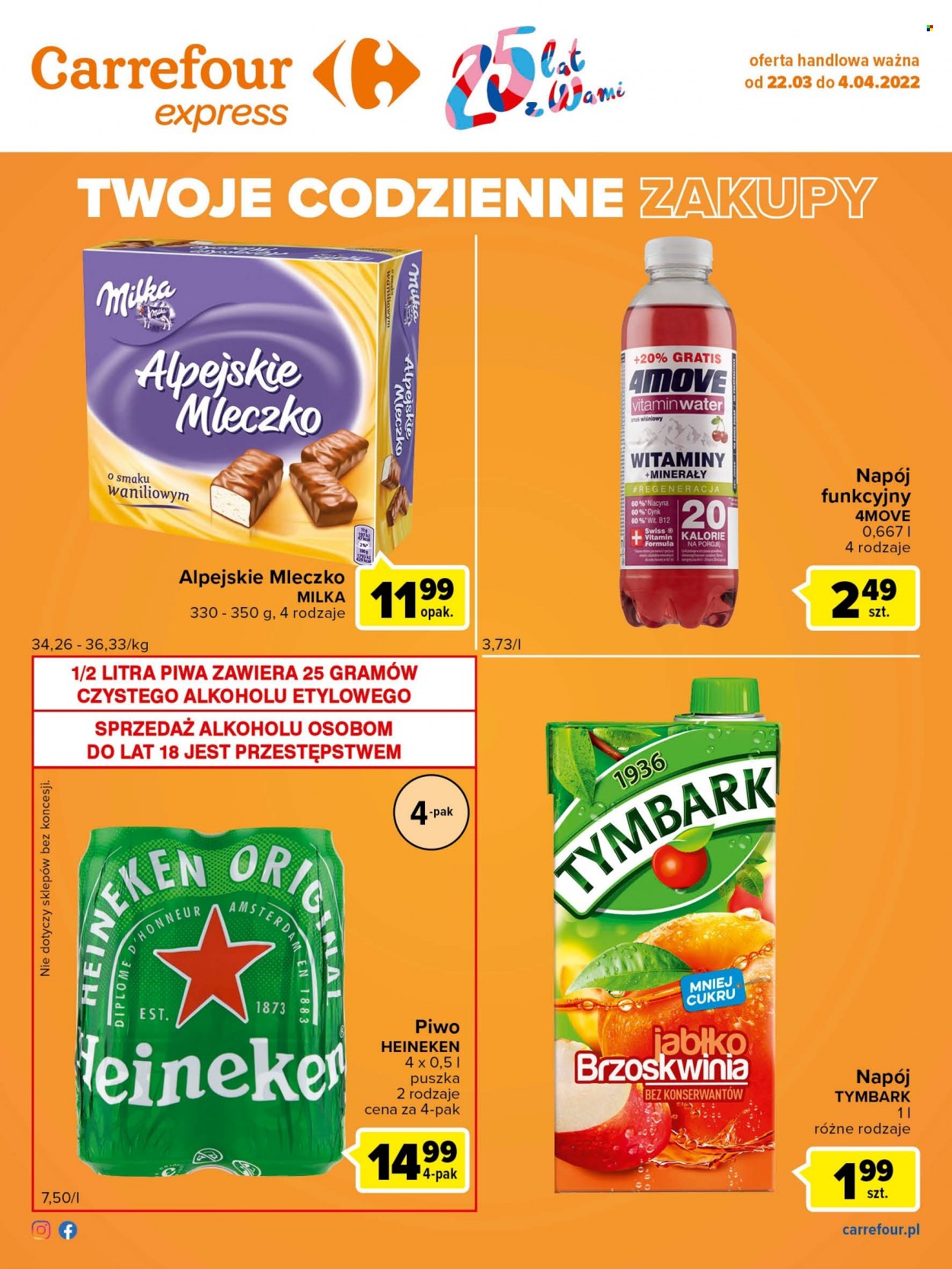 Gazetka Carrefour Express - 22.03.2022 - 4.04.2022. Strona 1