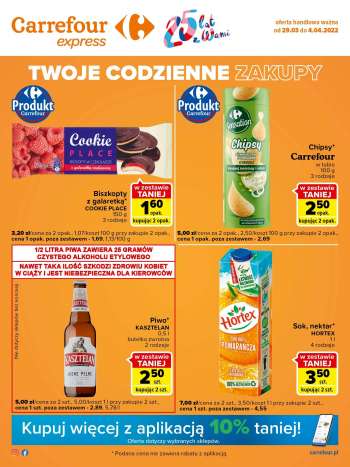 Gazetka Carrefour Express - 29.03.2022 - 4.04.2022.