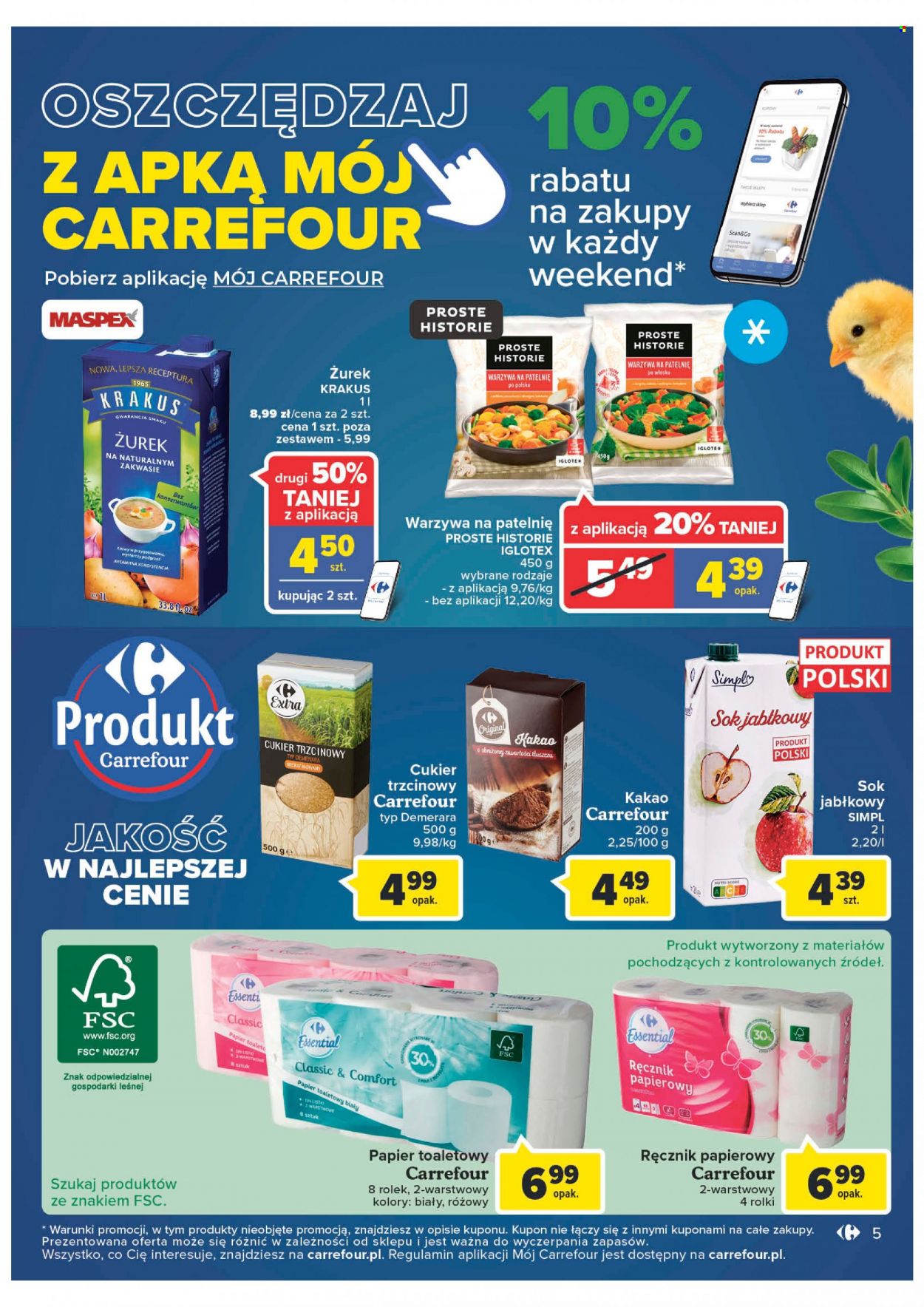 Gazetka Carrefour Market - 29.03.2022 - 2.04.2022. Strona 5