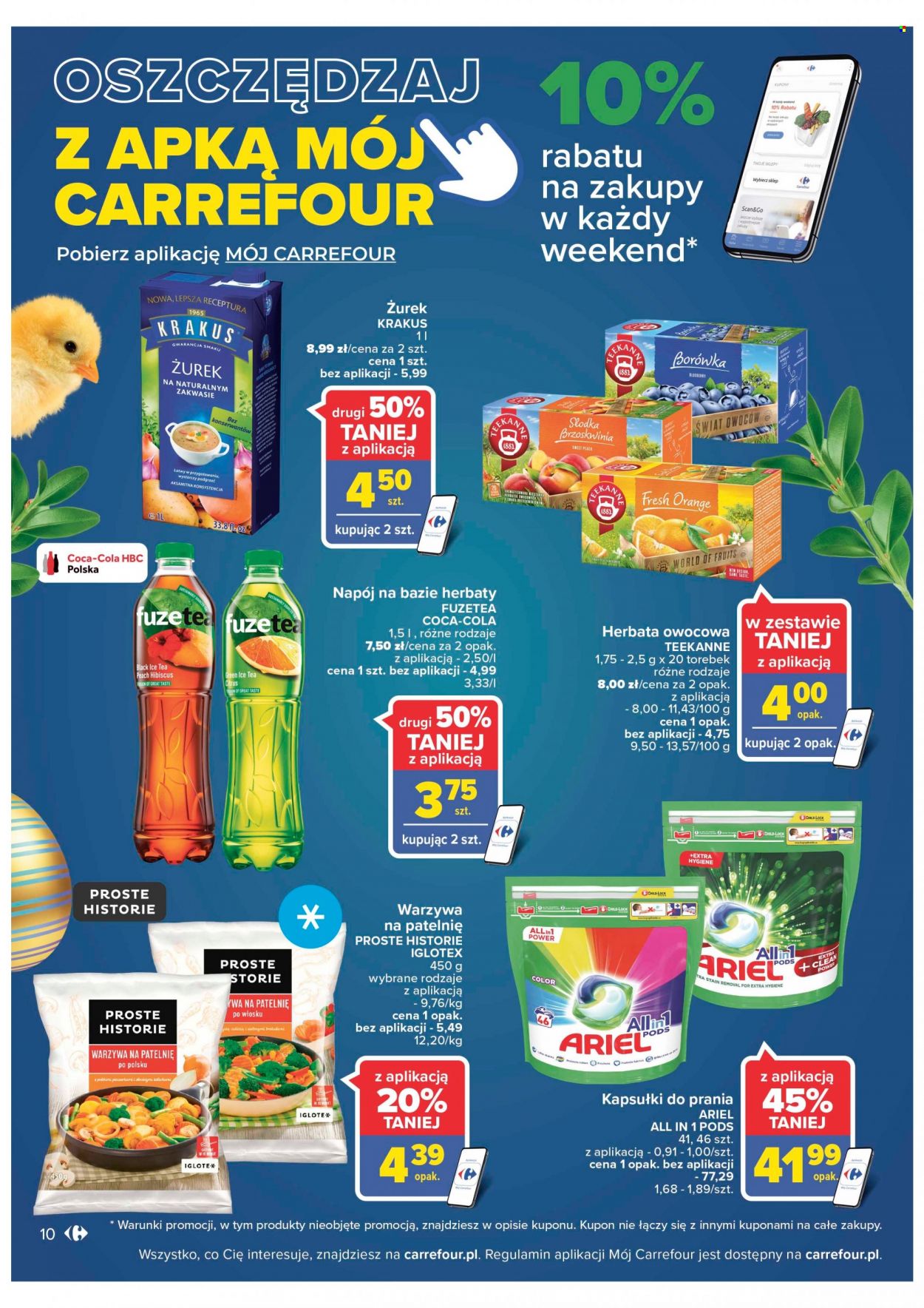 Gazetka Carrefour - 29.03.2022 - 2.04.2022. Strona 10