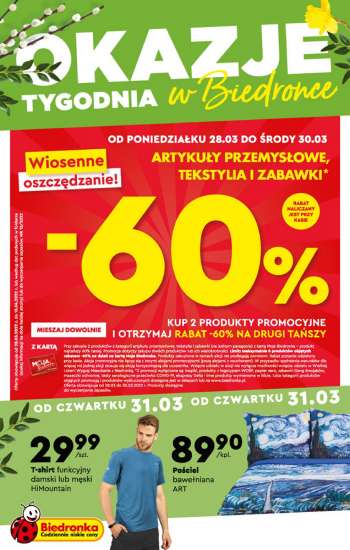 Gazetka Biedronka - 28.03.2022 - 13.04.2022.