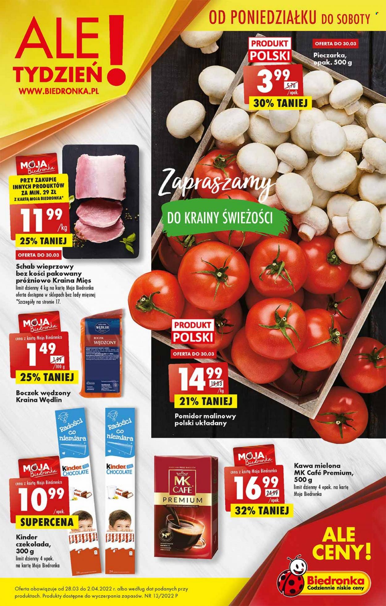 Gazetka Biedronka - 28.03.2022 - 2.04.2022. Strona 1