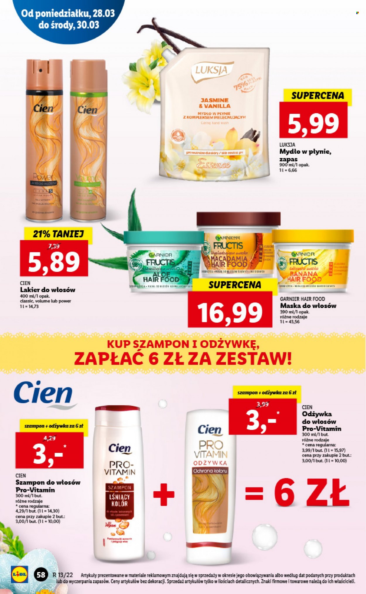 Gazetka Lidl - 28.03.2022 - 30.03.2022. Strona 58