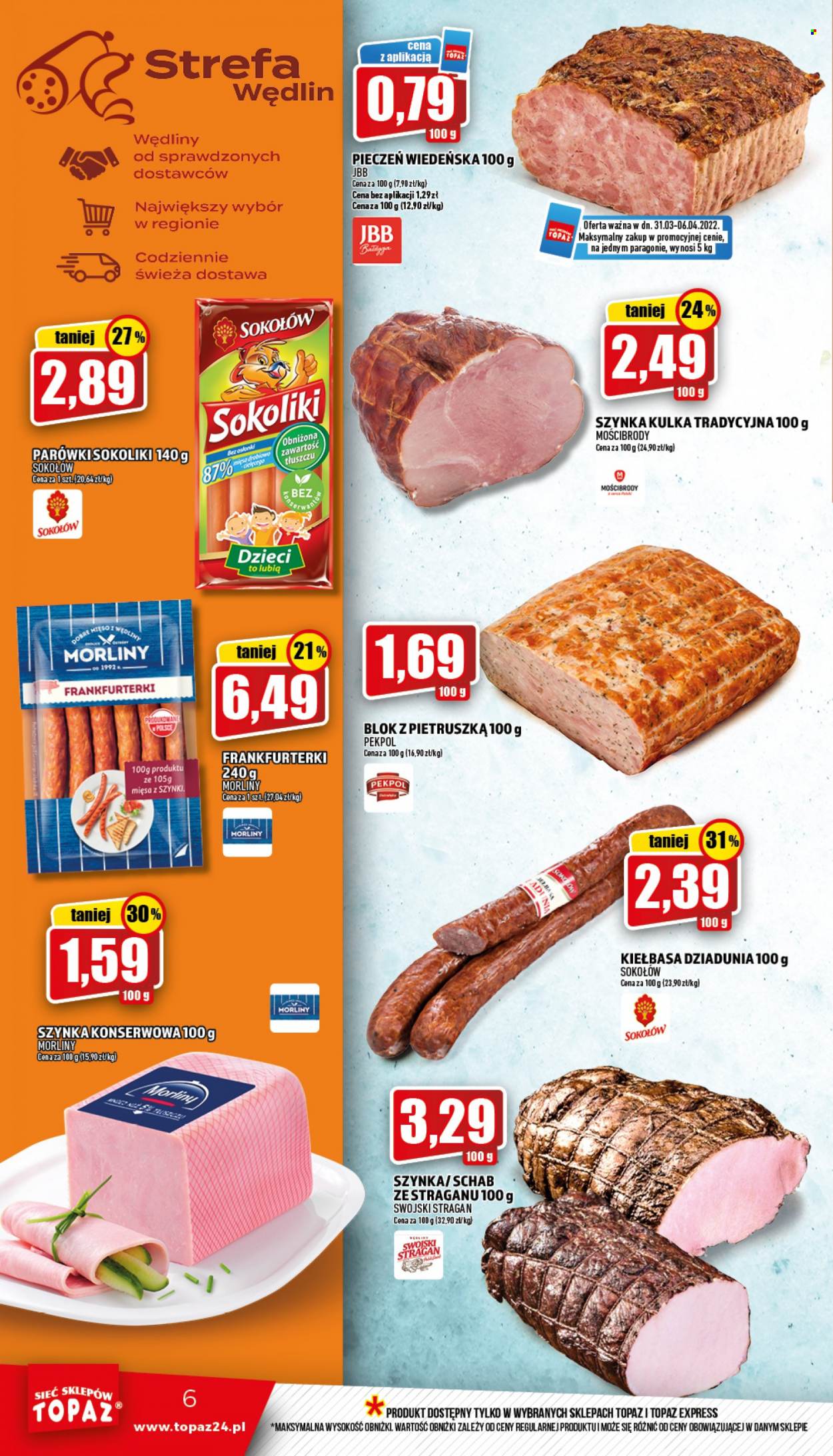 Gazetka Topaz - 31.03.2022 - 6.04.2022. Strona 6