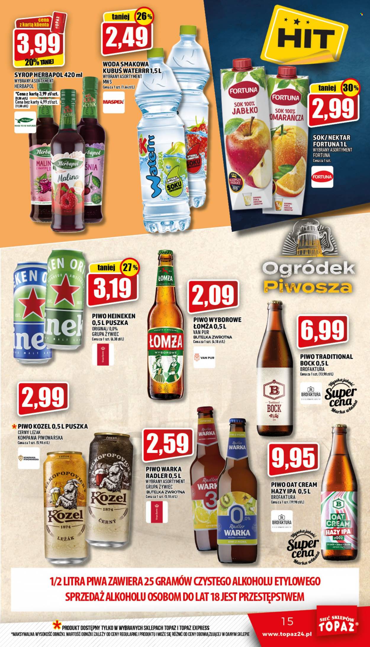 Gazetka Topaz - 31.03.2022 - 6.04.2022. Strona 15
