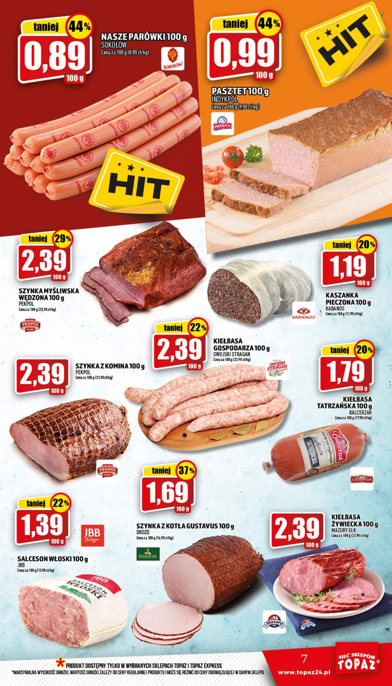 Gazetka Topaz - 31.03.2022 - 6.04.2022. Strona 7