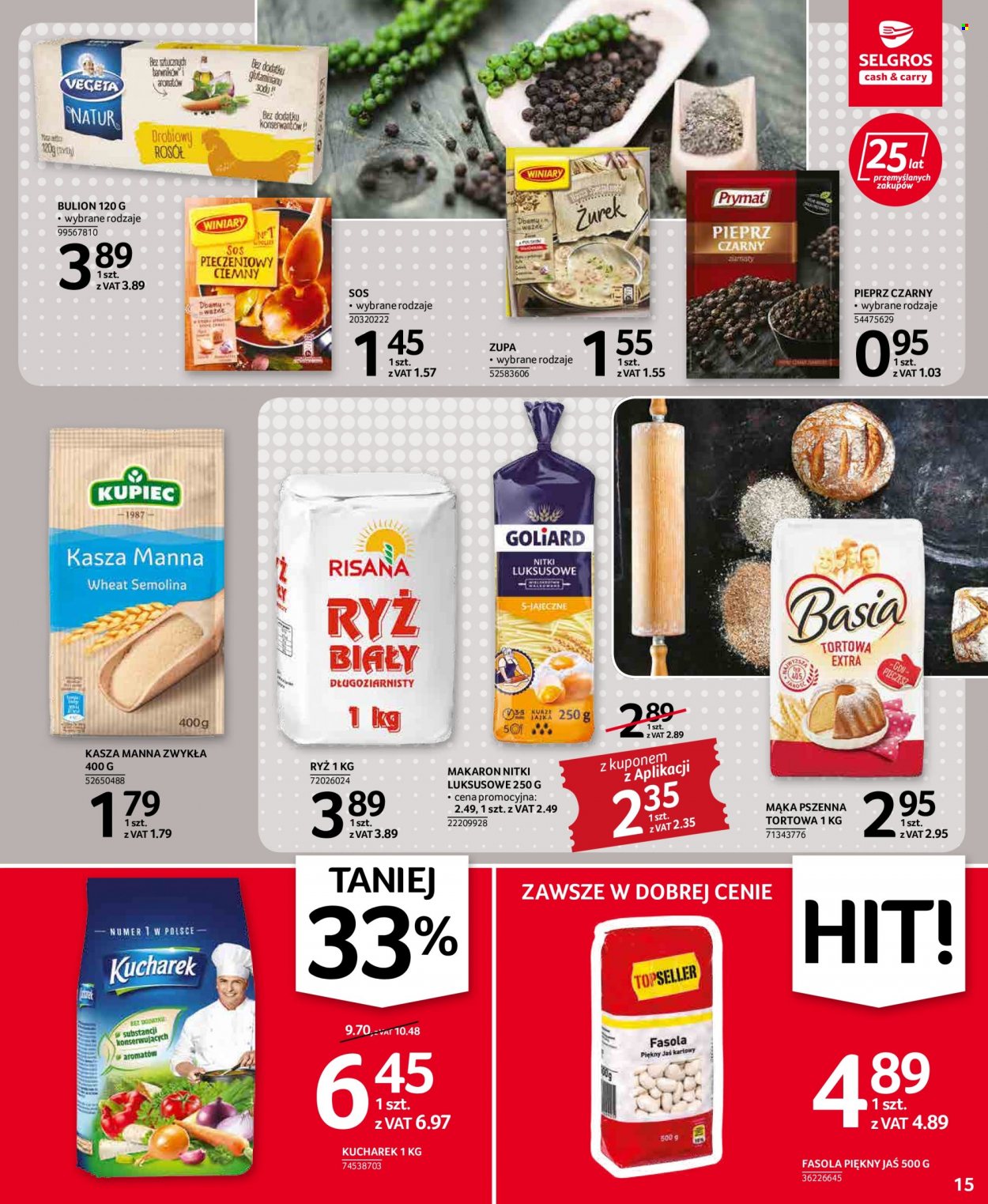 Gazetka Selgros - 31.03.2022 - 6.04.2022. Strona 15