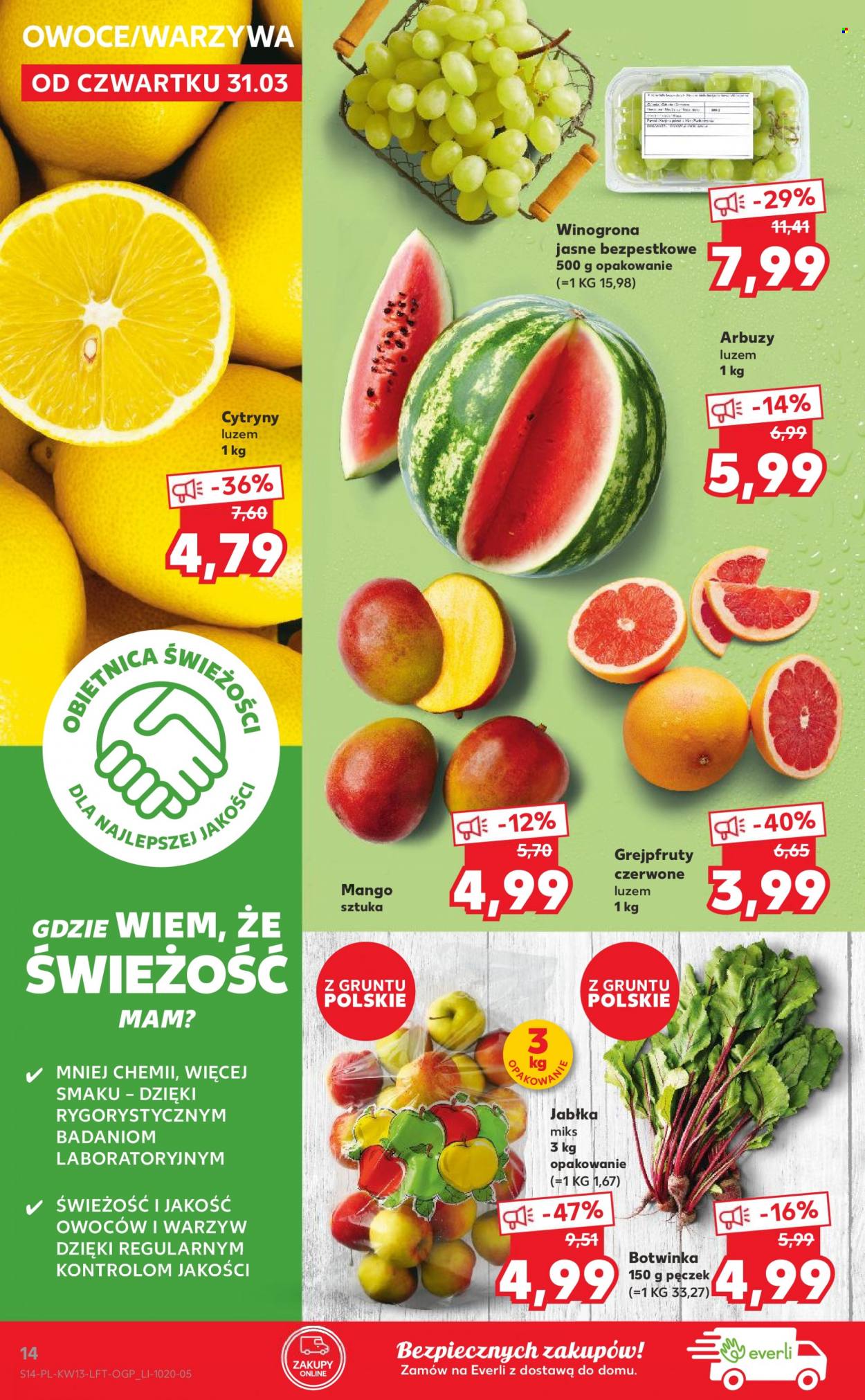 Gazetka Kaufland - 31.03.2022 - 6.04.2022. Strona 14