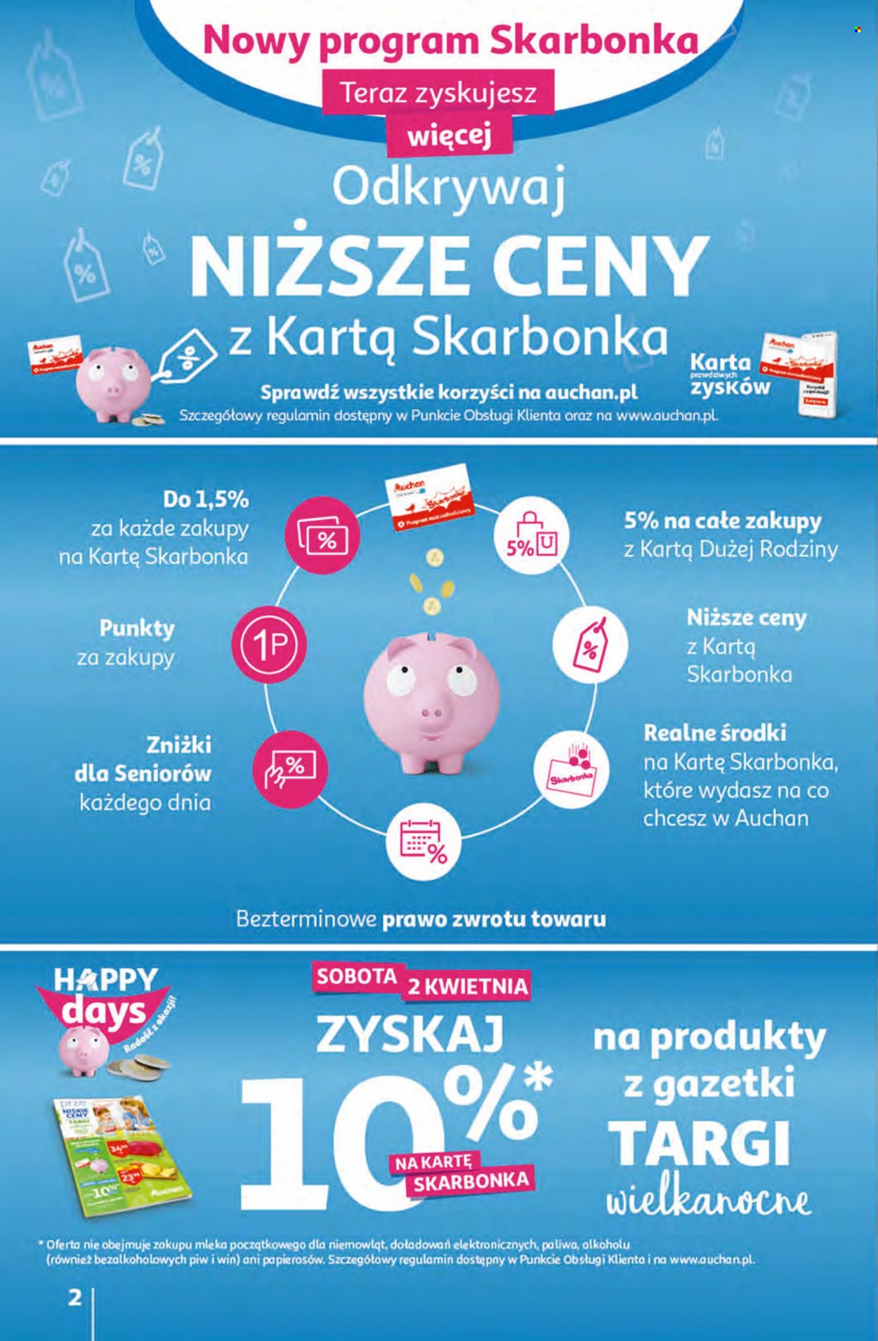 Gazetka Auchan - 31.03.2022 - 6.04.2022. Strona 2