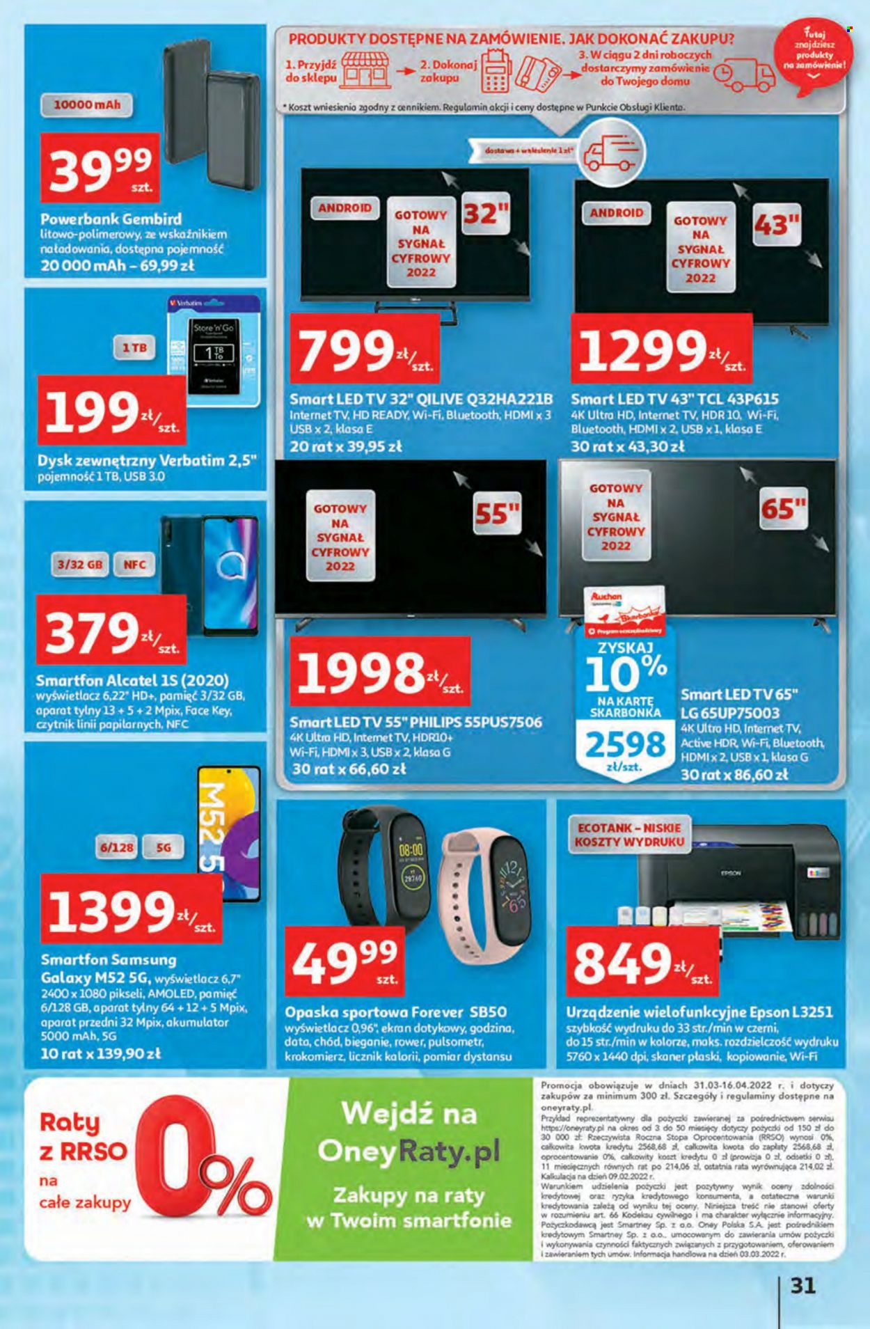 Gazetka Auchan - 31.03.2022 - 6.04.2022. Strona 31