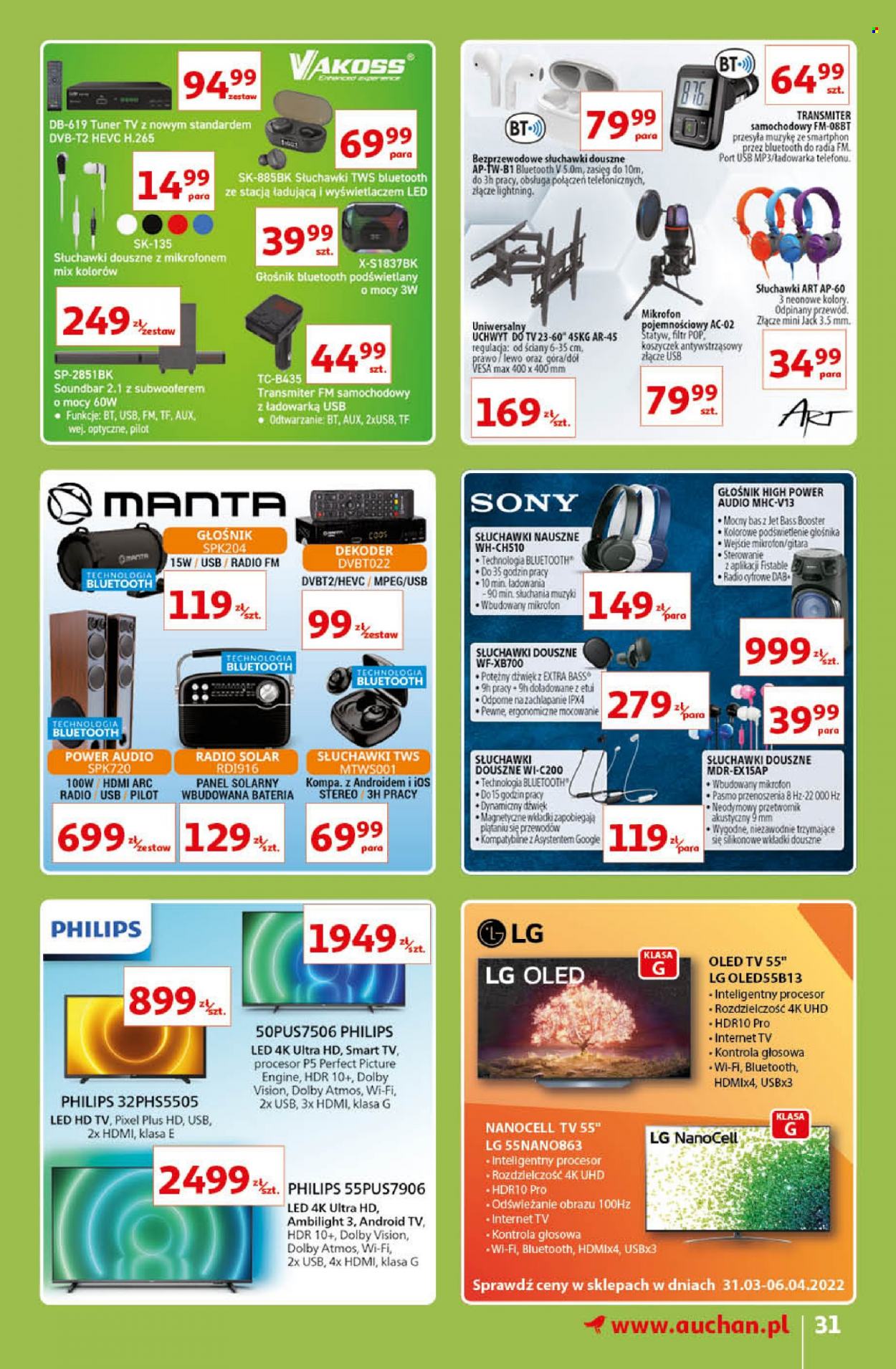Gazetka Auchan - 31.03.2022 - 6.04.2022. Strona 31