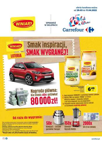 Gazetka Carrefour - 29.03.2022 - 11.04.2022.
