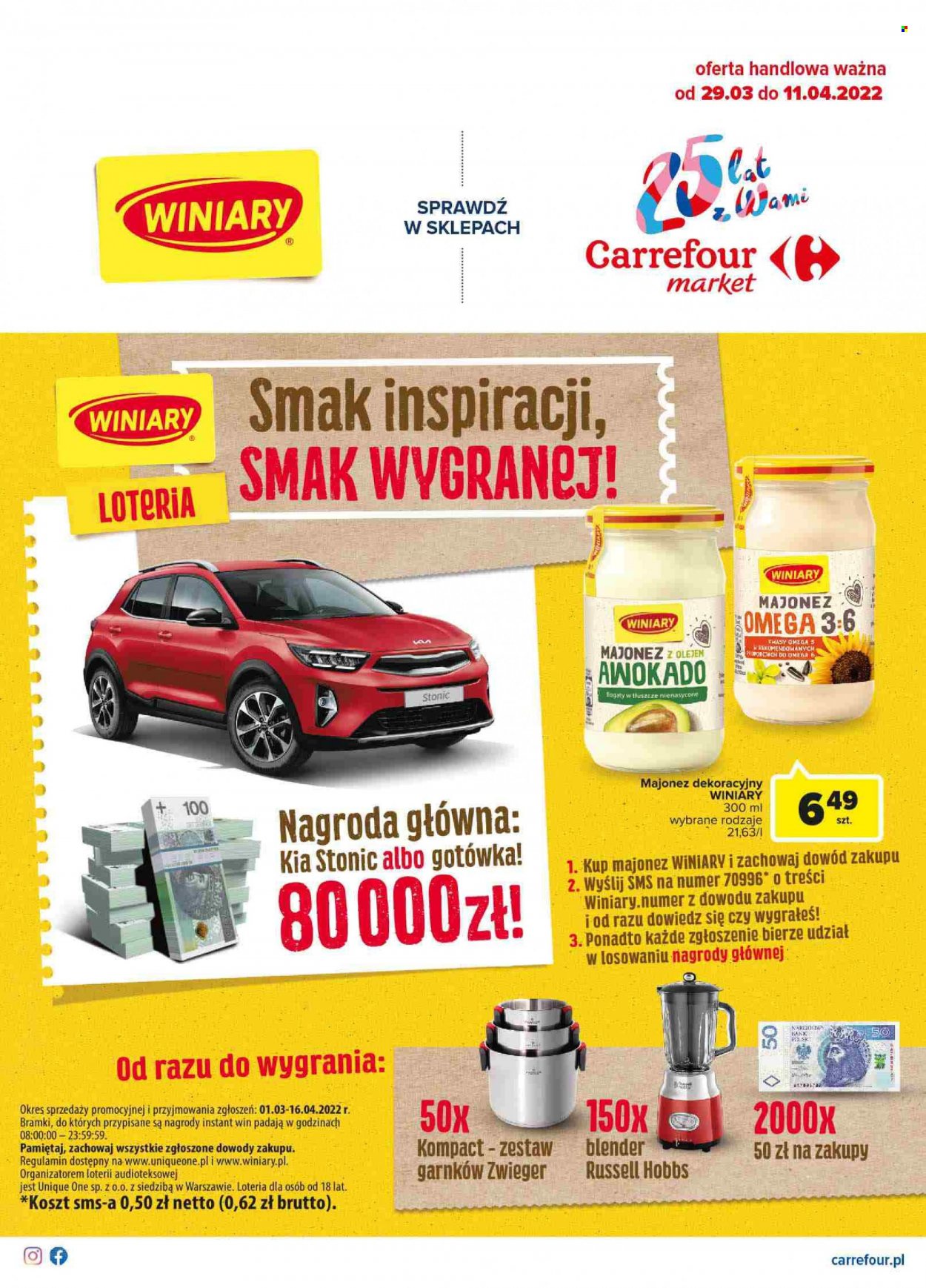 Gazetka Carrefour Market - 29.03.2022 - 11.04.2022. Strona 1