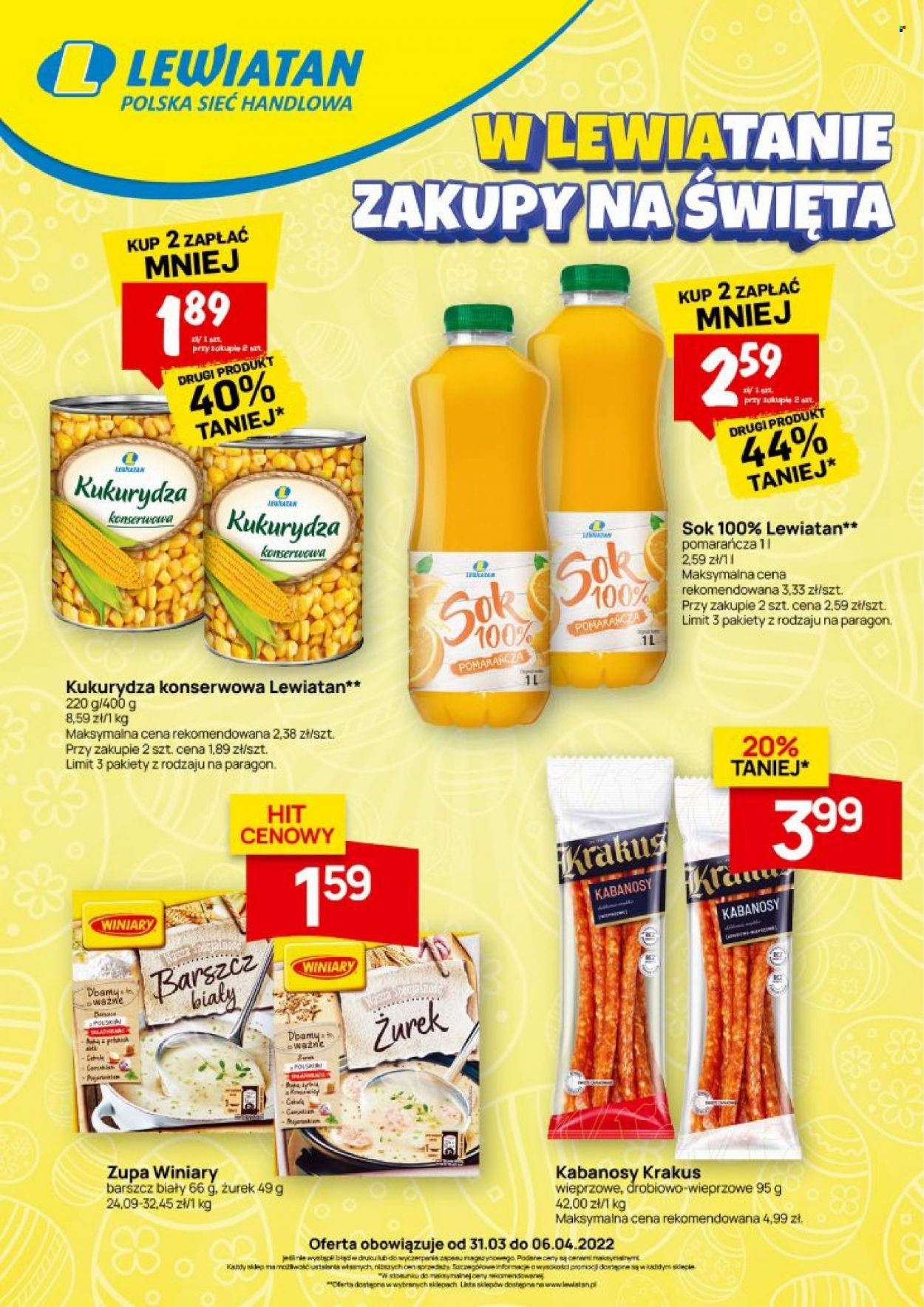 Gazetka Lewiatan - 31.03.2022 - 6.04.2022. Strona 5