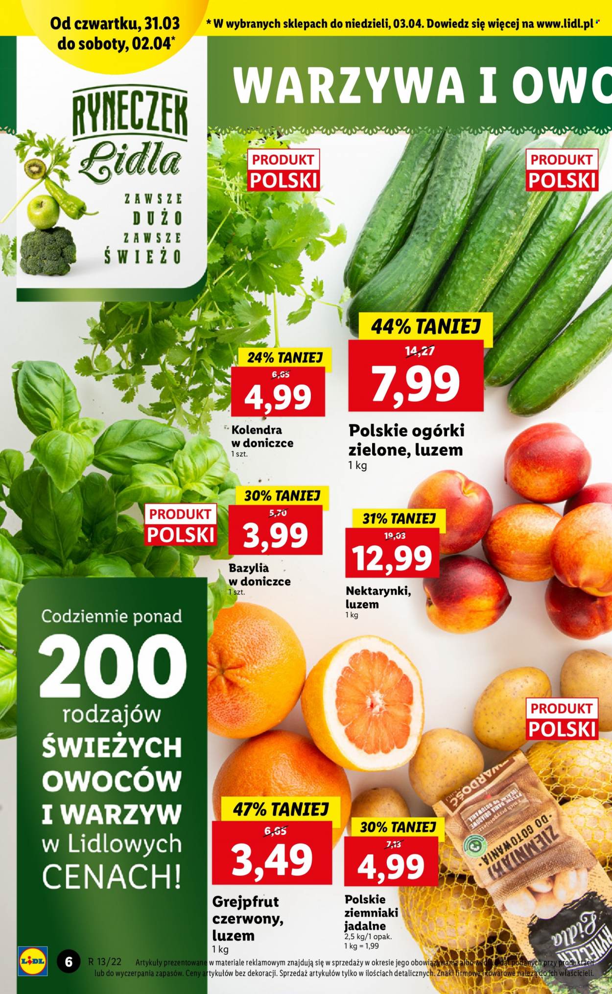 Gazetka Lidl - 31.03.2022 - 3.04.2022. Strona 6